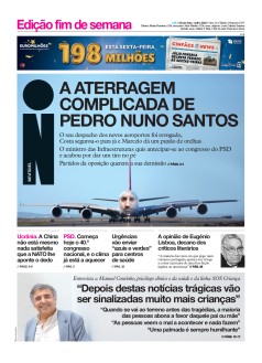 Capa Jornal i sexta-feira, 01 / julho / 2022