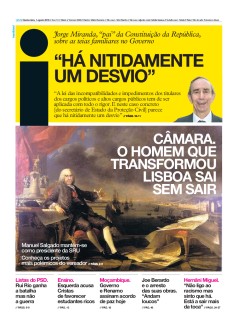 Capa Jornal i quinta-feira, 01 / agosto / 2019