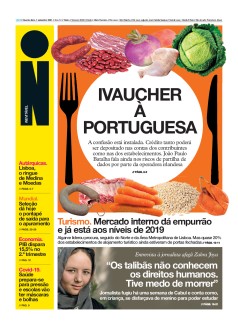 Capa Jornal i quarta-feira, 01 / setembro / 2021