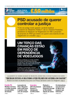 Capa Jornal i ter�a-feira, 02 / abril / 2019