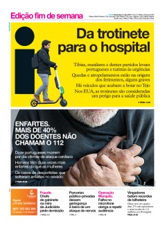 Capa Jornal i sexta-feira, 03 / maio / 2019