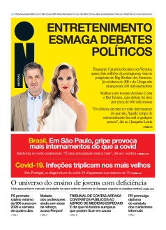 Capa Jornal i ter�a-feira, 04 / janeiro / 2022