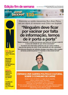 Capa Jornal i sexta-feira, 04 / fevereiro / 2022