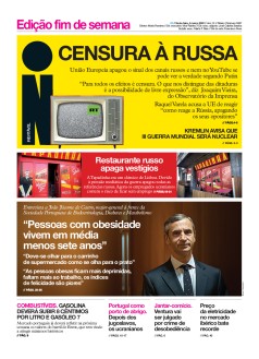 Capa Jornal i sexta-feira, 04 / mar�o / 2022