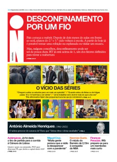 Capa Jornal i segunda-feira, 05 / abril / 2021