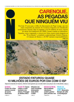 Capa Jornal i quinta-feira, 05 / maio / 2022