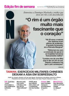Capa Jornal i sexta-feira, 05 / agosto / 2022
