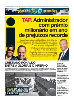 Capa Jornal i quinta-feira, 06 / junho / 2019