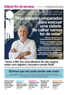Capa Jornal i sexta-feira, 06 / agosto / 2021