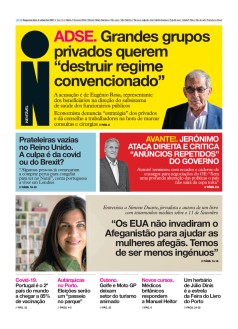 Capa Jornal i segunda-feira, 06 / setembro / 2021