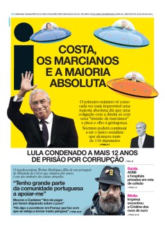 Capa Jornal i quinta-feira, 07 / fevereiro / 2019