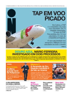 Capa Jornal i quinta-feira, 07 / julho / 2022