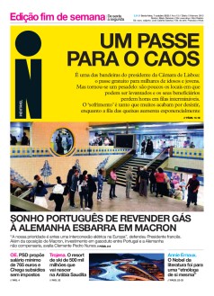 Capa Jornal i sexta-feira, 07 / outubro / 2022