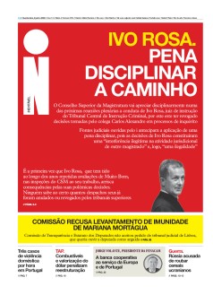 Capa Jornal i quarta-feira, 08 / junho / 2022