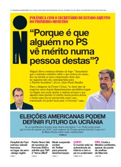 Capa Jornal i ter�a-feira, 08 / novembro / 2022