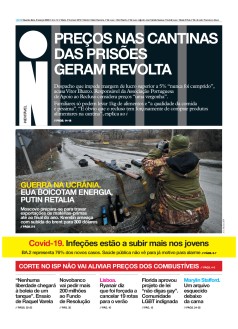 Capa Jornal i quarta-feira, 09 / mar�o / 2022