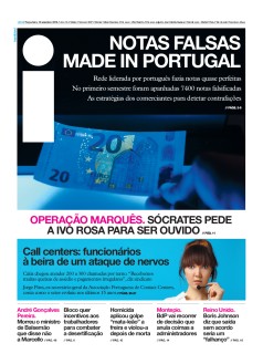 Capa Jornal i ter�a-feira, 10 / setembro / 2019
