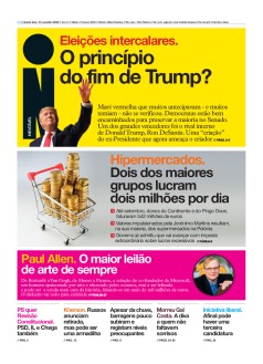 Capa Jornal i quinta-feira, 10 / novembro / 2022