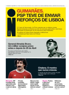 Capa Jornal i - 11-08-2022