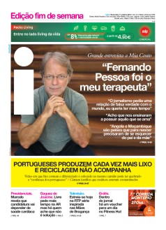 Capa Jornal i sexta-feira, 11 / outubro / 2019