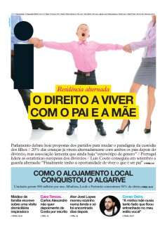 Capa Jornal i quarta-feira, 11 / dezembro / 2019