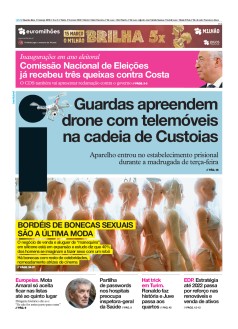 Capa Jornal i quarta-feira, 13 / mar�o / 2019