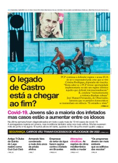 Capa Jornal i quarta-feira, 14 / julho / 2021