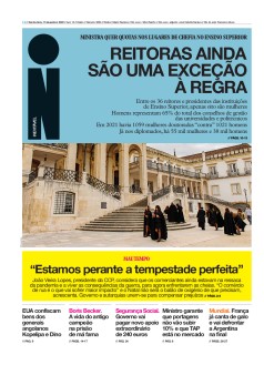 Capa Jornal i quinta-feira, 15 / dezembro / 2022