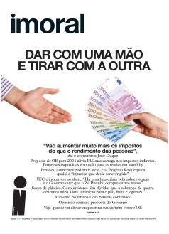 Capa Jornal i tera-feira, 17 / outubro / 2023
