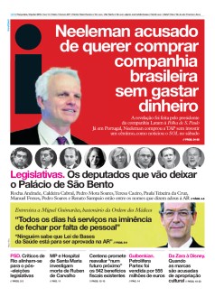 Capa Jornal i ter�a-feira, 18 / junho / 2019