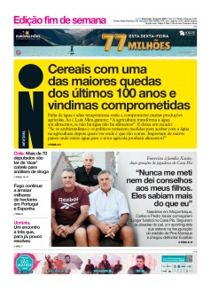 Capa Jornal i sexta-feira, 19 / agosto / 2022