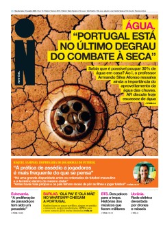 Capa Jornal i quarta-feira, 19 / outubro / 2022