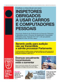 Capa Jornal i segunda-feira, 20 / maio / 2019