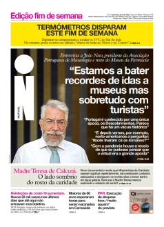 Capa Jornal i sexta-feira, 20 / maio / 2022