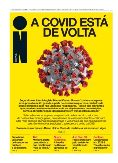 Capa Jornal i quinta-feira, 20 / outubro / 2022
