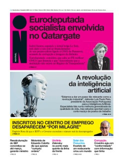 Capa Jornal i quarta-feira, 21 / dezembro / 2022