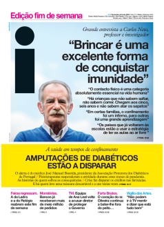 Capa Jornal i sexta-feira, 22 / maio / 2020