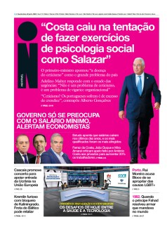 Capa Jornal i quarta-feira, 22 / junho / 2022
