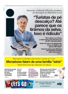 Capa Jornal i quinta-feira, 23 / maio / 2019
