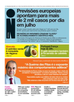 Capa Jornal i quarta-feira, 23 / junho / 2021