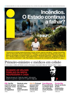 Capa Jornal i ter�a-feira, 23 / julho / 2019