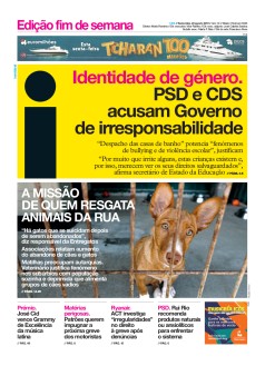 Capa Jornal i sexta-feira, 23 / agosto / 2019