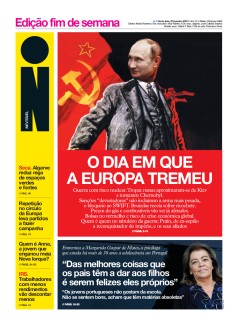 Capa Jornal i sexta-feira, 25 / fevereiro / 2022