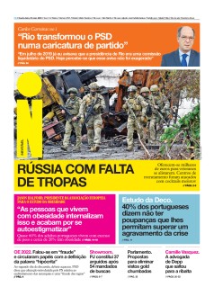 Capa Jornal i quarta-feira, 25 / maio / 2022