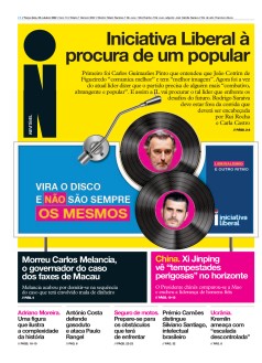 Capa Jornal i ter�a-feira, 25 / outubro / 2022