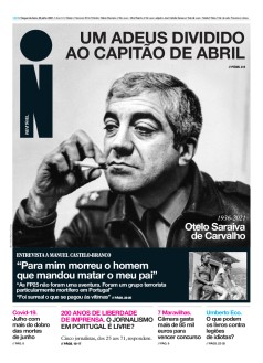 Capa Jornal i segunda-feira, 26 / julho / 2021