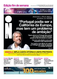 Capa Jornal i sexta-feira, 26 / agosto / 2022