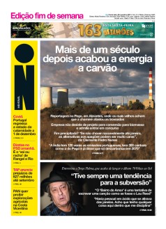 Capa Jornal i sexta-feira, 26 / novembro / 2021