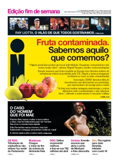 Capa Jornal i sexta-feira, 27 / maio / 2022