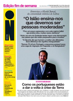 Capa Jornal i sexta-feira, 27 / agosto / 2021